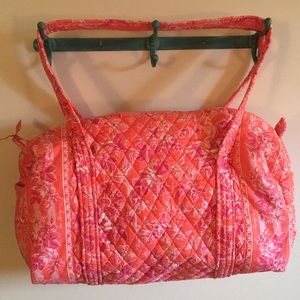 Vera Bradley Coral/Pink Bag (like new)